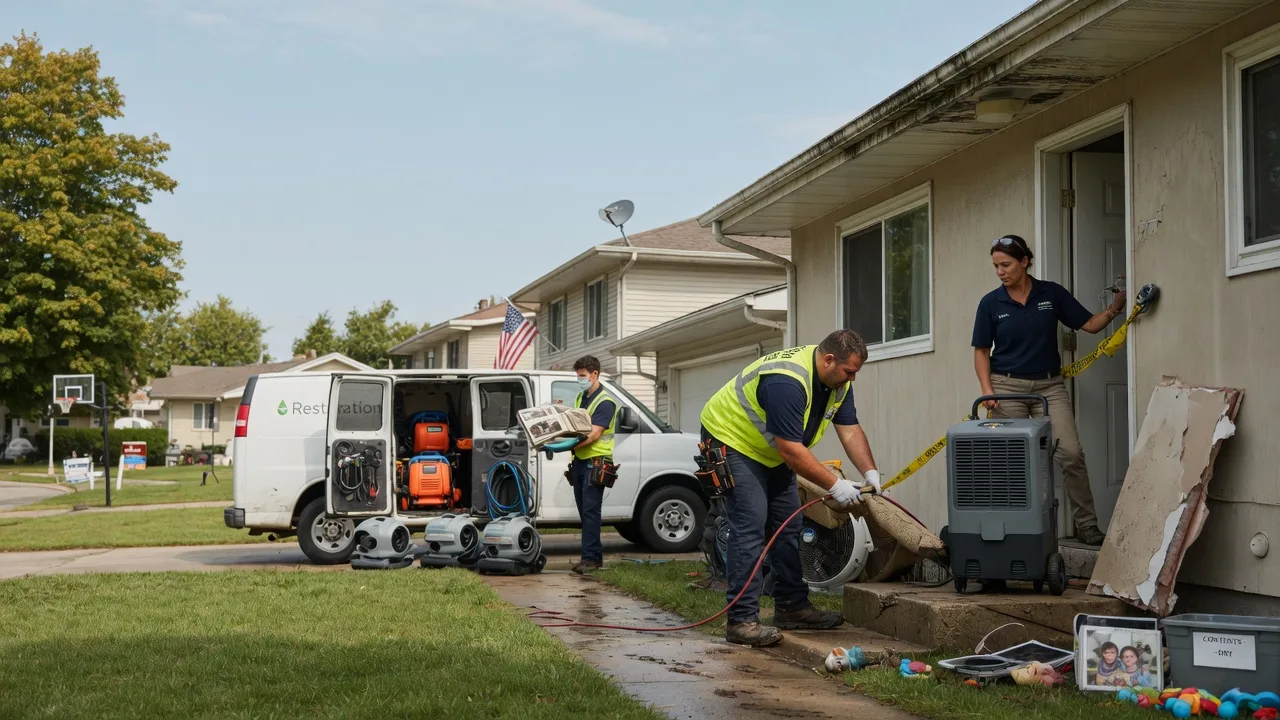 Water Damage Restoration in Lafayette, OH near me